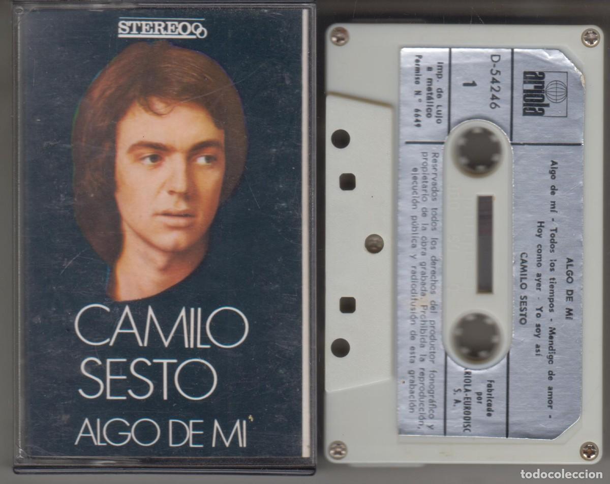 Casetes antiguos: Camilo Sesto cassette Algo De Mi 1972