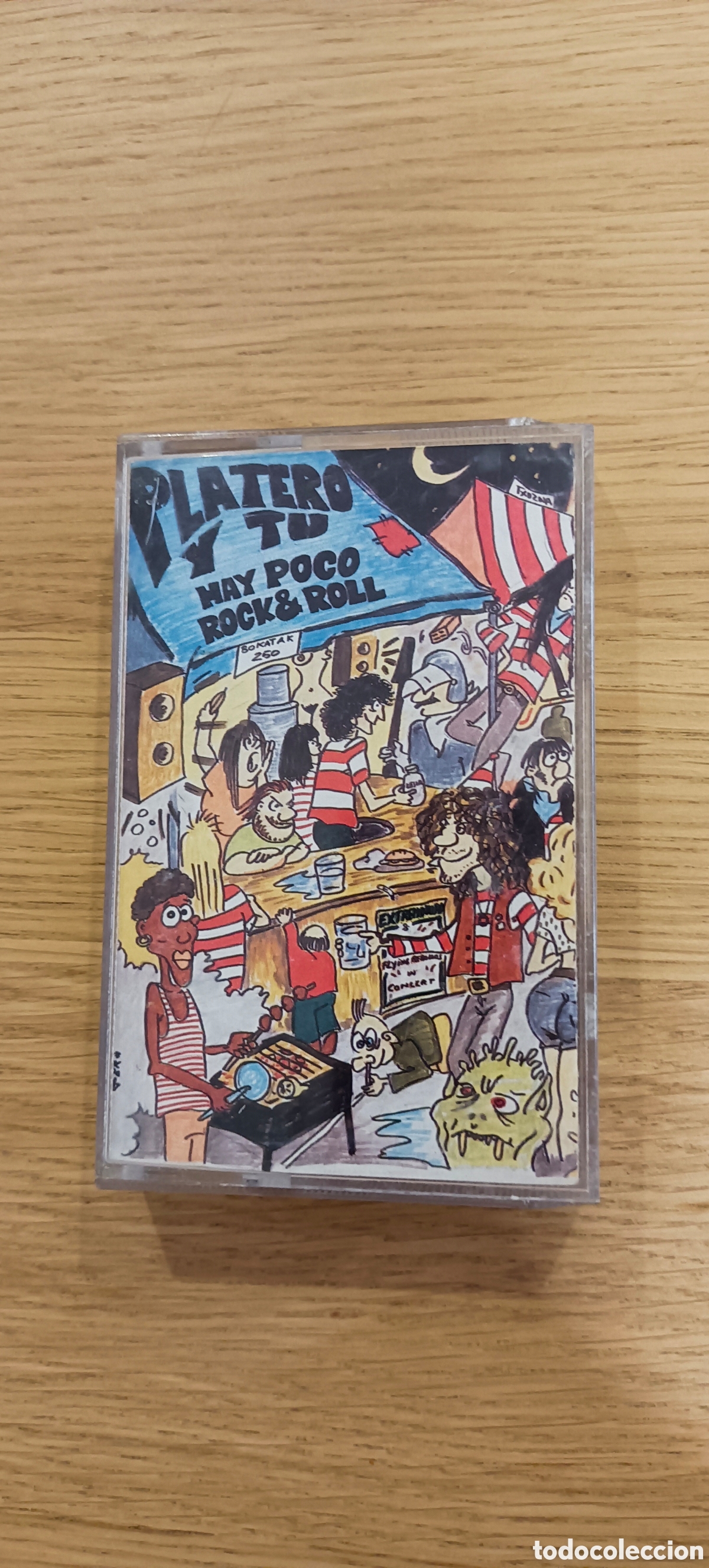 Casetes antiguos: Cassette Platero - Hay poco rock & roll