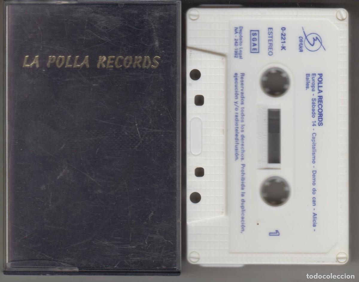 Casetes antiguos: La Polla Records &lrm;cassette Negro 1992