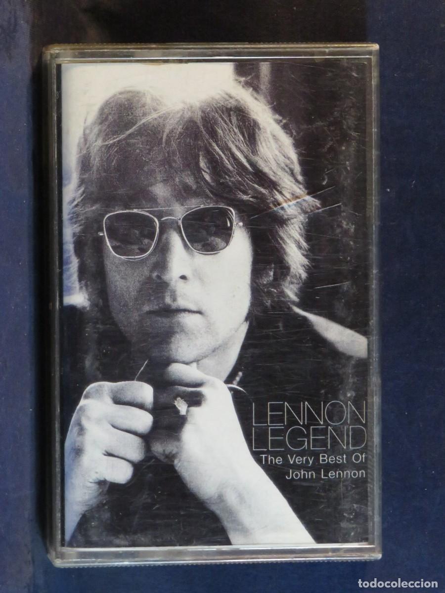 Casetes antiguos: JOHN LENNON &ndash; LENNON LEGEND - THE VERY BEST OF JOHN LENNON - CASETE