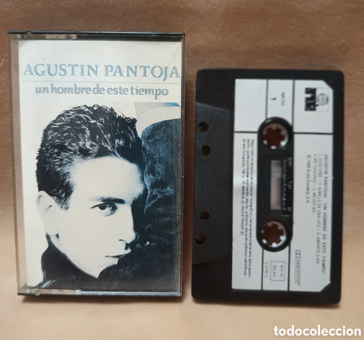 Casetes antiguos: AGUST&Iacute;N PANTOJA - Un hombre de este tiempo - Casete