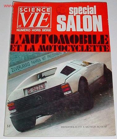 Carros e motociclos: SCIENCE ET VIE - MUCHAS FOTOS - ESPECIAL  SALON