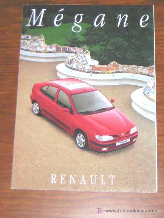 Automobili e Motociclette: RENAULT MEGANE - CATALOGO PUBLICIDAD ORIGINAL - 1996 - ESPA&Ntilde;OL