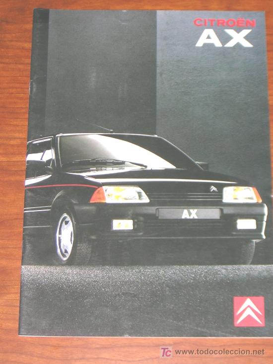 Autos und Motorr&auml;der: CITROEN AX - CATALOGO PUBLICIDAD ORIGINAL - 1991 - ESPA&Ntilde;OL