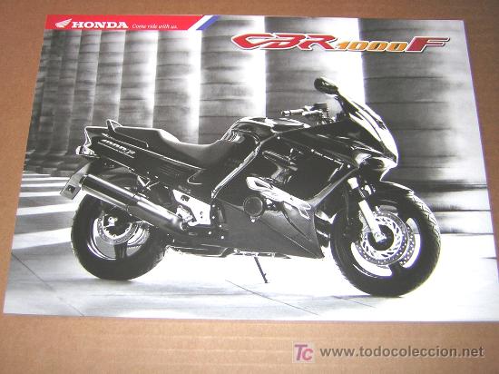 Coches y motocicletas: HONDA CBR 1000 F - CATALOGO PUBLICIDAD ORIGINAL - 1998 - ESPA&Ntilde;OL