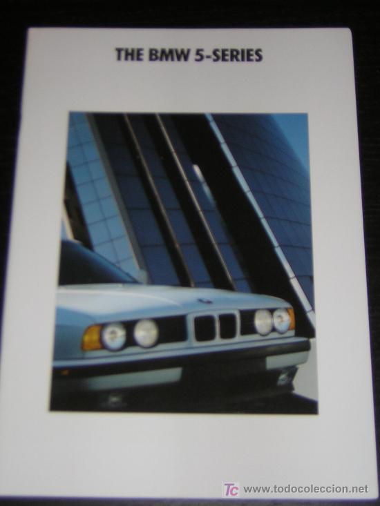Coches y Motocicletas: 1990 - BMW SERIE 5 - CATALOGO PUBLICIDAD ORIGINAL - CANADA