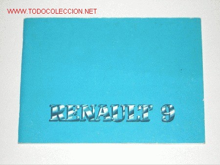 Autos und Motorr&auml;der: RENAULT 9 - MANUAL USUARIO ORIGINAL - 1982 - ESPA&Ntilde;OL
