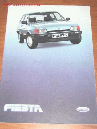 Automobili e Motociclette: FORD FIESTA - CATALOGO PUBLICITARIO ORIGINAL - 1983 - ESPA&Ntilde;OL