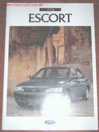 Automobili e Motociclette: FORD ESCORT - CATALOGO PUBLICITARIO ORIGINAL - 1991 - ESPA&Ntilde;OL