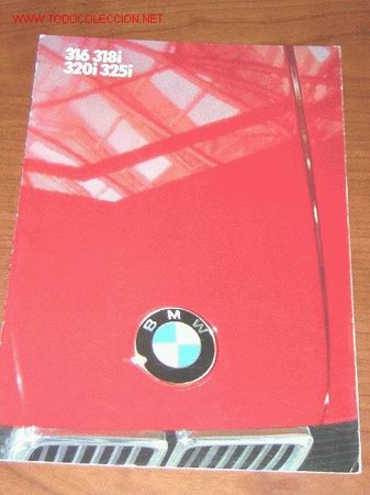 Coches y Motocicletas: BMW SERIE 3 - CATALOGO PUBLICITARIO ORIGINAL - 1985 - INGLES