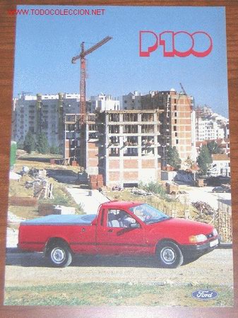 Automobili e Motociclette: FORD P 100 - SIERRA PICK UP - CATALOGO PUBLICIDAD ORIGINAL - 1990 - ESPA&Ntilde;OL