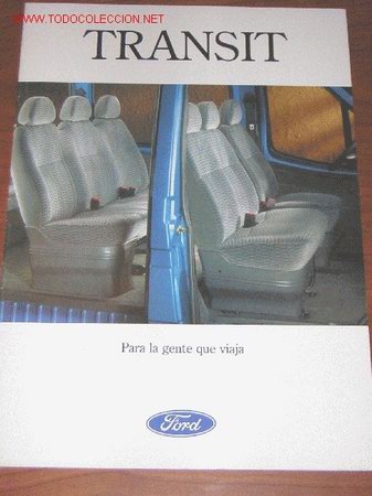 Automobili e Motociclette: FORD TRANSIT - CATALOGO PUBLICIDAD ORIGINAL - 1994 - ESPA&Ntilde;OL
