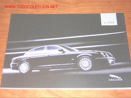 Coches y Motocicletas: JAGUAR S TYPE - CATALOGO PUBLICIDAD ORIGINAL - 2005 - INGLES