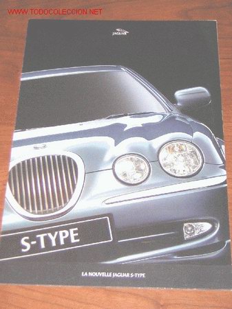 Coches y Motocicletas: JAGUAR S TYPE - CATALOGO PUBLICIDAD ORIGINAL - FRANCES