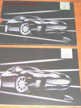 Coches y Motocicletas: JAGUAR XK - CATALOGO PUBLICIDAD ORIGINAL - INGLES