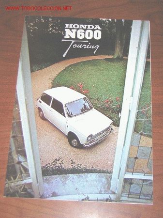 Coches y Motocicletas: HONDA N 600 TOURING - CATALOGO PUBLICIDAD ORIGINAL - 1972 - FRANCES