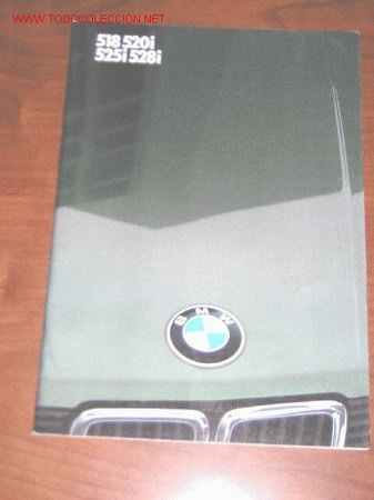 Coches y Motocicletas: BMW SERIE 5 - CATALOGO PUBLICIDAD ORIGINAL - 1984 - ALEMAN