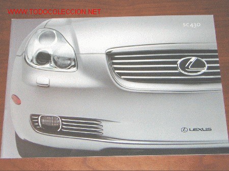 Automobili e Motociclette: LEXUS SC 430 - CATALOGO PUBLICIDAD ORIGINAL - ALEMAN
