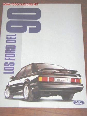 Autos und Motorr&auml;der: FORD GAMA 90 - CATALOGO PUBLICIDAD ORIGINAL - 1989 - ESPA&Ntilde;OL