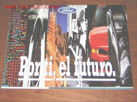 Autos und Motorr&auml;der: FORD GAMA - CATALOGO PUBLICIDAD ORIGINAL - 1993 - ESPA&Ntilde;OL