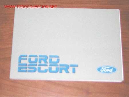 Autos und Motorr&auml;der: FORD ESCORT - MANUAL USUARIO ORIGINAL - 1989 - ESPA&Ntilde;OL