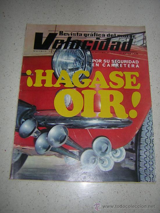 Automobili e Motociclette: VELOCIDAD N&ordm; 519 - AGO 1971 - POSTER FORD T