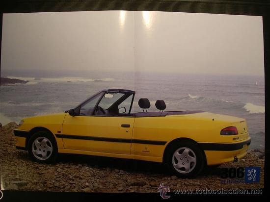 Coches y Motocicletas: POSTER PEUGEOT 306 CABRIOLET