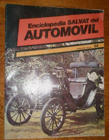 Coches y motocicletas: Enciclopedia Salvat del Automovilismo, fasc&iacute;culo n&ordm; 54