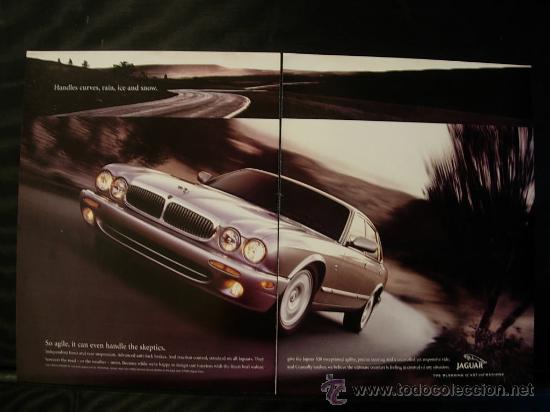Coches y Motocicletas: JAGUAR XJ8: anuncio publicitario 1999