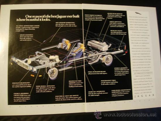 Coches y Motocicletas: JAGUAR XJ: anuncio publicitario 1992