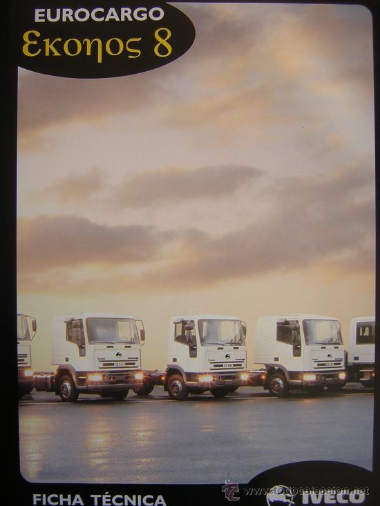 Coches y motocicletas: CAT&Aacute;LOGO IVECO PEGASO EUROCARGO EKONOS 8