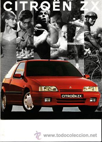 Coches y Motocicletas: CATALOGO PUBLICITARIO CITRO&Euml;N ZX .