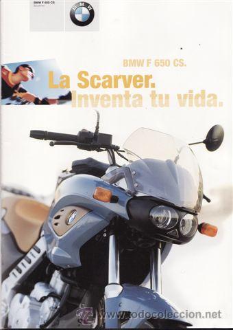 Coches y Motocicletas: CAT&Aacute;LOGO PUBLICITARIO BMW F 650 CS.
