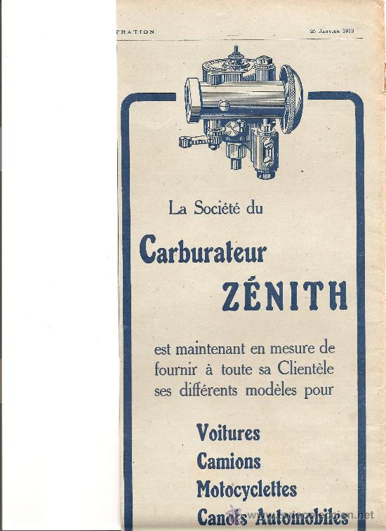 Automobili e Motociclette: CARBURADOR ZENITH