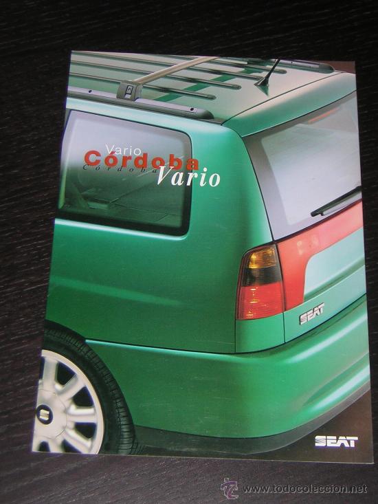 Automobili e Motociclette: SEAT CORDOBA VARIO - CATALOGO PUBLICIDAD ORIGINAL - 1997 - ESPA&Ntilde;OL
