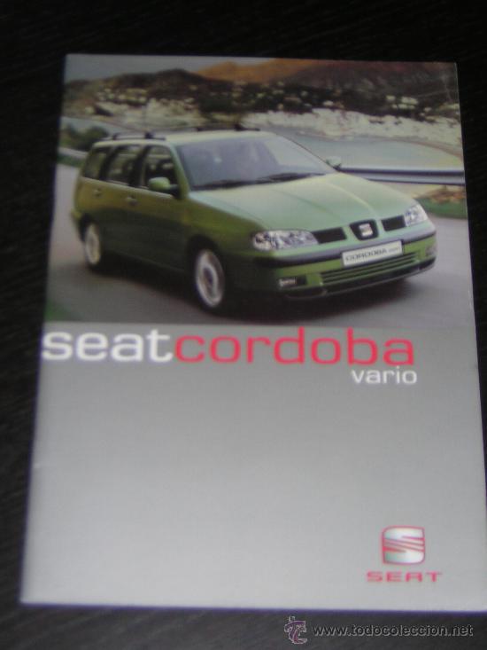 Automobili e Motociclette: SEAT CORDOBA VARIO - CATALOGO PUBLICIDAD ORIGINAL - 1999 - ITALIANO