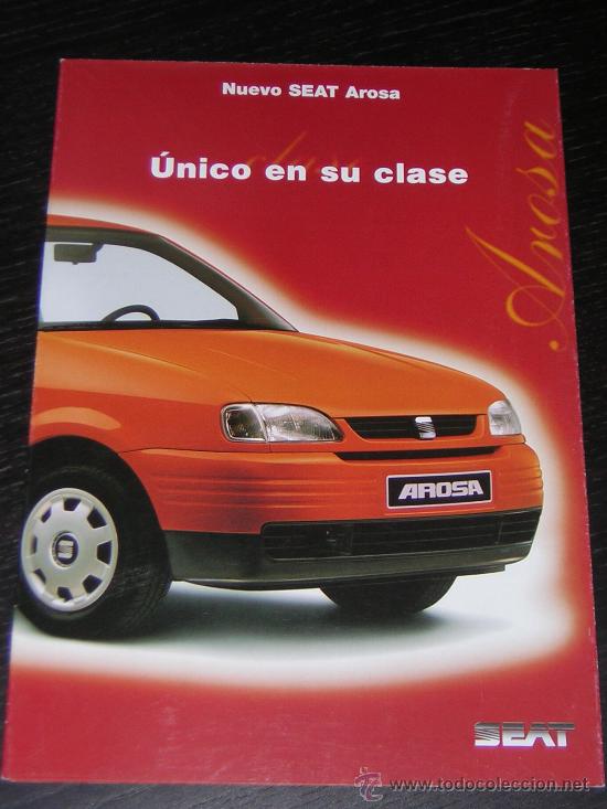Carros e motociclos: SEAT AROSA - CATALOGO PUBLICIDAD ORIGINAL - 1997 - ESPA&Ntilde;OL