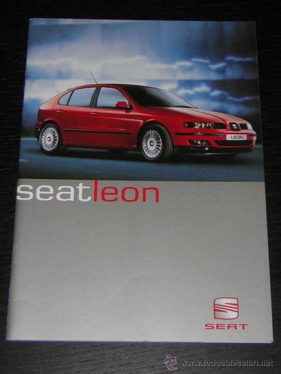 Coches y Motocicletas: SEAT LEON - CATALOGO PUBLICIDAD ORIGINAL - 1999 - ESPA&Ntilde;OL