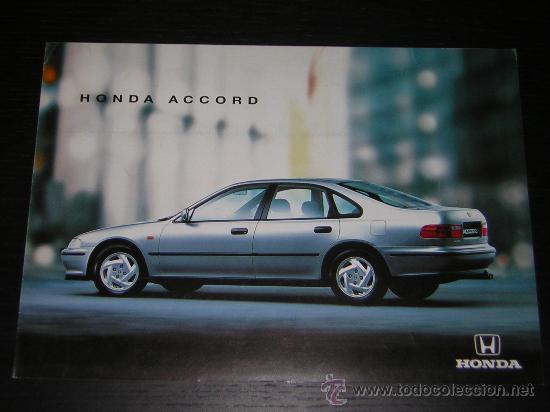 Coches y motocicletas: HONDA ACCORD - CATALOGO PUBLICIDAD ORIGINAL - 1995 - ESPA&Ntilde;OL