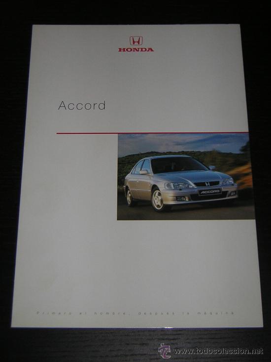 Coches y Motocicletas: HONDA ACCORD - CATALOGO PUBLICIDAD ORIGINAL - 1998 - ESPA&Ntilde;OL