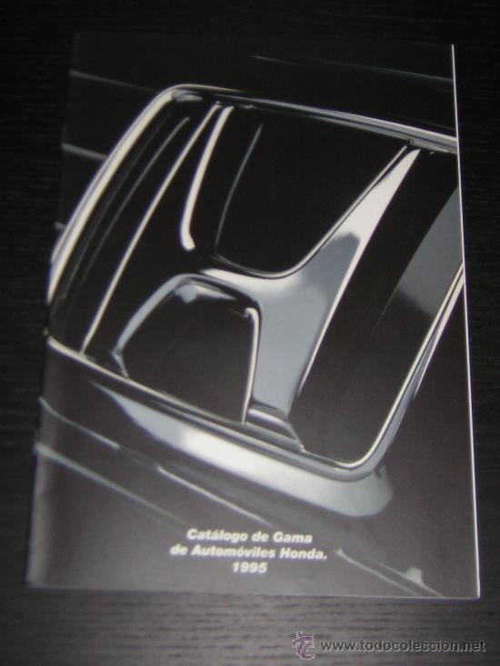Coches y motocicletas: HONDA GAMA - CATALOGO PUBLICIDAD ORIGINAL - 1995 - ESPA&Ntilde;OL