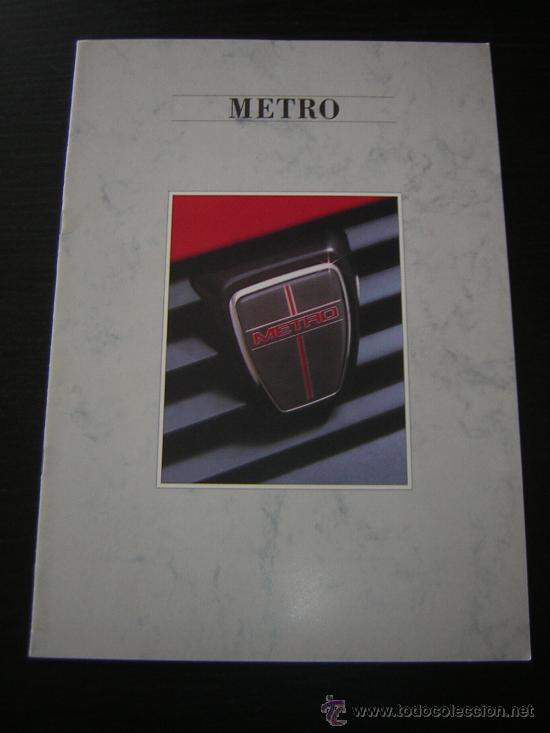 Coches y motocicletas: AUSTIN ROVER METRO - CATALOGO PUBLICIDAD ORIGINAL - PORTUGUES