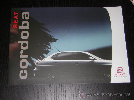 Carros e motociclos: SEAT CORDOBA - CATALOGO PUBLICIDAD ORIGINAL - 2003 - ESPA&Ntilde;OL