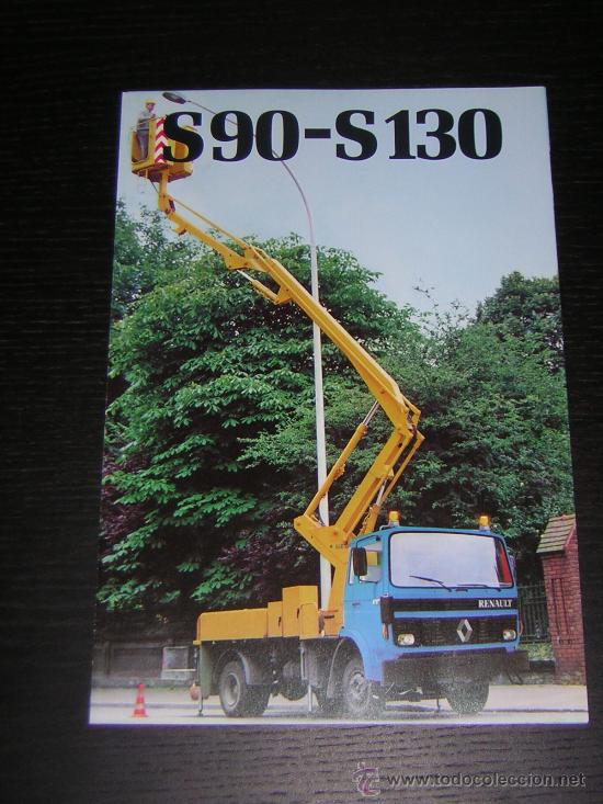 Automobili e Motociclette: RENAULT CAMION S 90 / S 130 - CATALOGO PUBLICIDAD ORIGINAL - 1983 - FRANCES