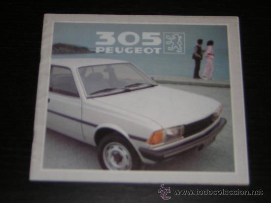 Coches y Motocicletas: PEUGEOT 305 - CATALOGO PUBLICIDAD ORIGINAL - 1982 - FRANCES