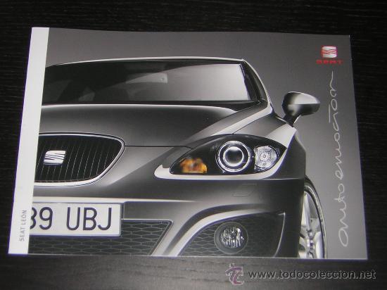 Autos und Motorr&auml;der: SEAT LEON - CATALOGO PUBLICIDAD - 2009 - ESPA&Ntilde;OL