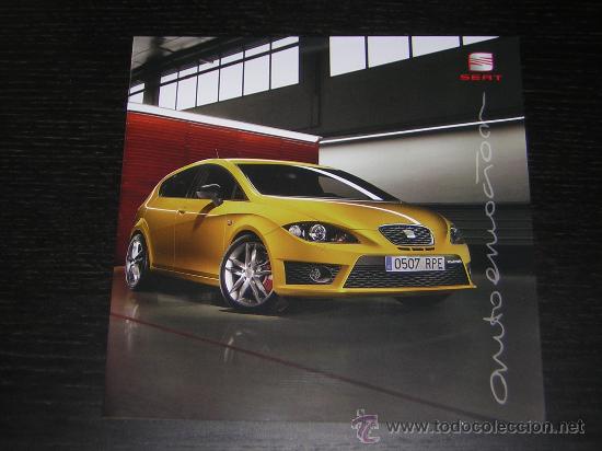 Autos und Motorr&auml;der: SEAT LEON CUPRA - CATALOGO PUBLICIDAD - 2009 - ESPA&Ntilde;OL