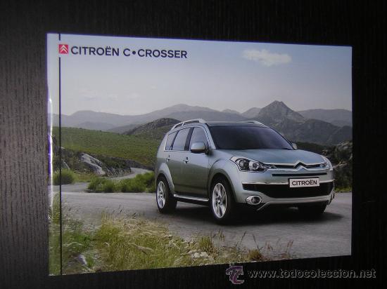 Coches y Motocicletas: CITROEN C CROSSER - CATALOGO PUBLICIDAD - 2008 - ESPA&Ntilde;OL