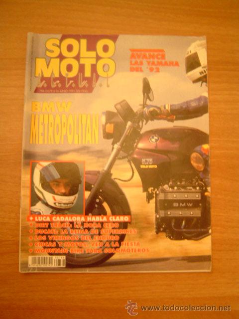 Coches y motocicletas: SOLO MOTO.N&ordm;798.26 JUNIO 1991.AVANCE LAS YAMAHA DEL 92