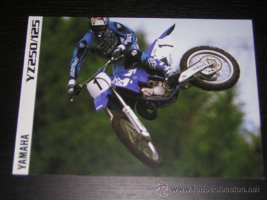 Coches y motocicletas: YAMAHA YZ 125 / 250 - CATALOGO PUBLICIDAD ORIGINAL - 1998 - ESPA&Ntilde;OL